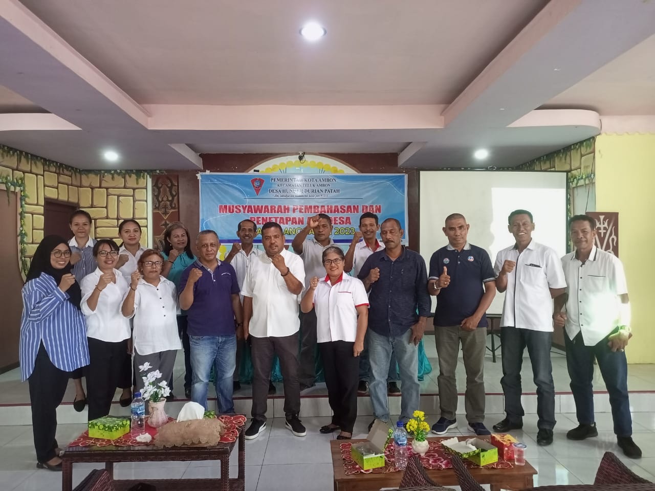 Kesepakatan Musdes Penetapan APBDes Tahun 2023